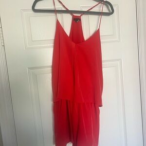 Elegant Red Jumpsuit